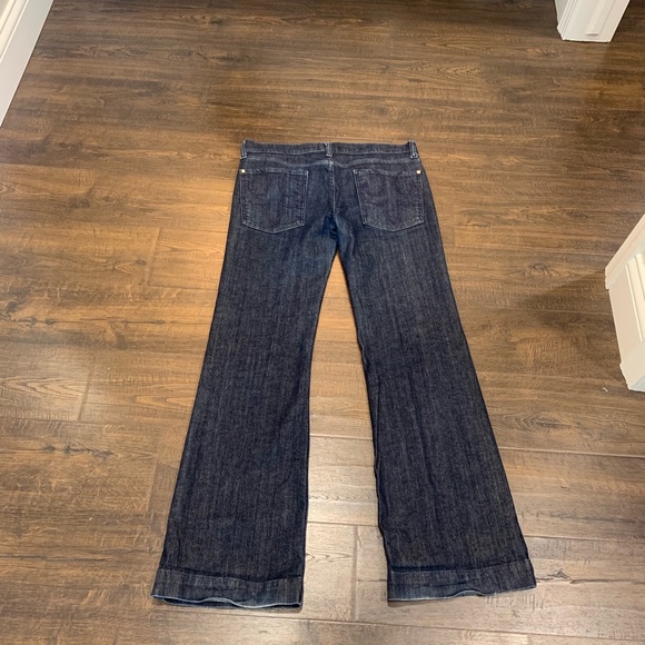 Express Deluxe Premium Denim Size 31 Bootleg Jeans - Picture 5 of 8